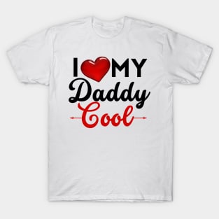 I Love / I Heart Hot Dads T-Shirt